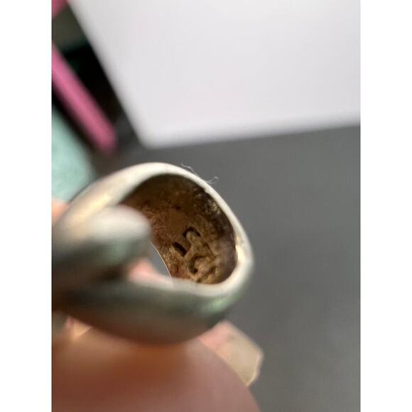 NEW Rubellite pink tourmaline sterling silver pendant 1.65 grams - Picture 6 of 8